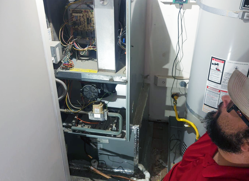 Gas furnace maintenance and service