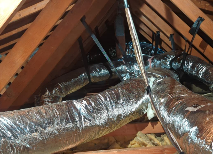 air sealing and duct repair